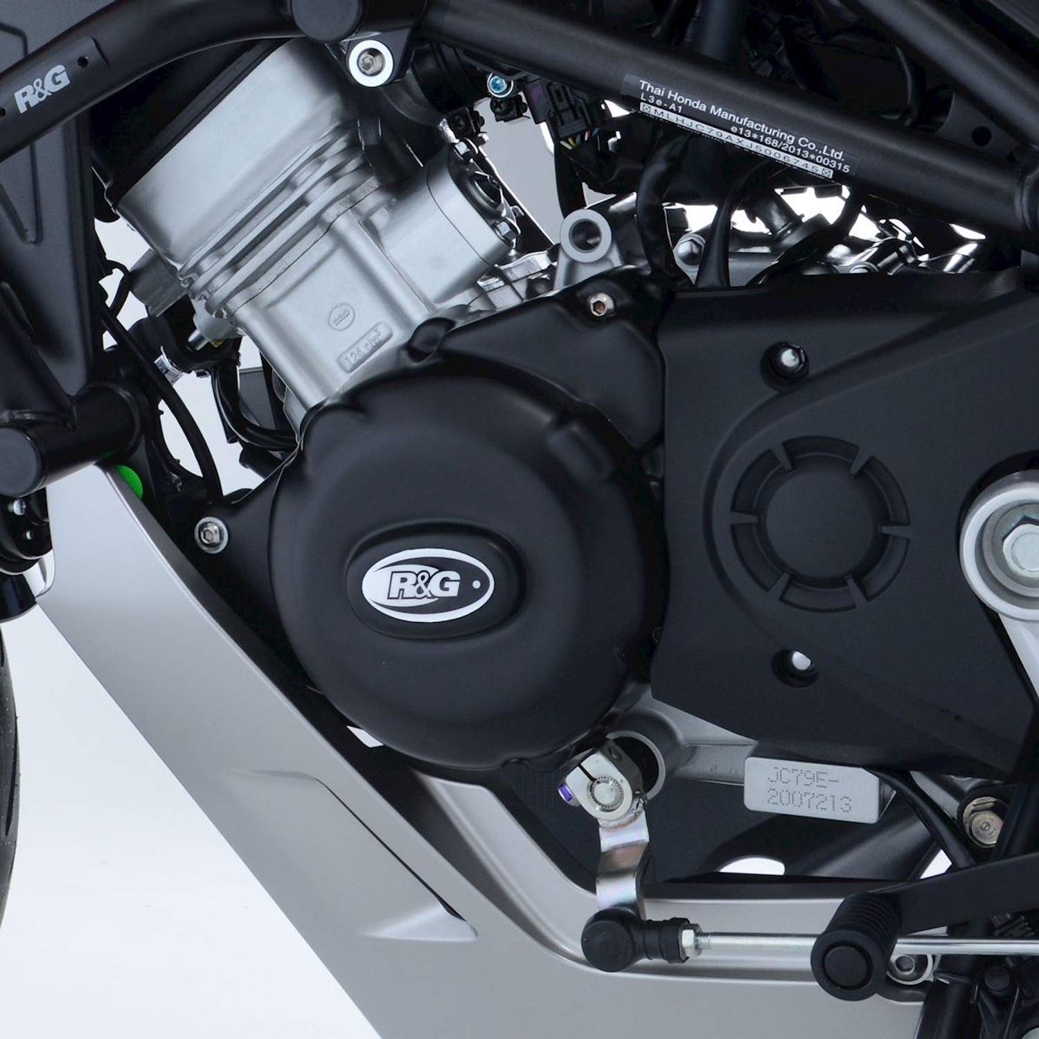 R&G Racing, LHS Engine Case Cover for Honda CB125R '18-'22 R&G Racing, LHS Engine Case Cover for Honda CB125R '18-'22